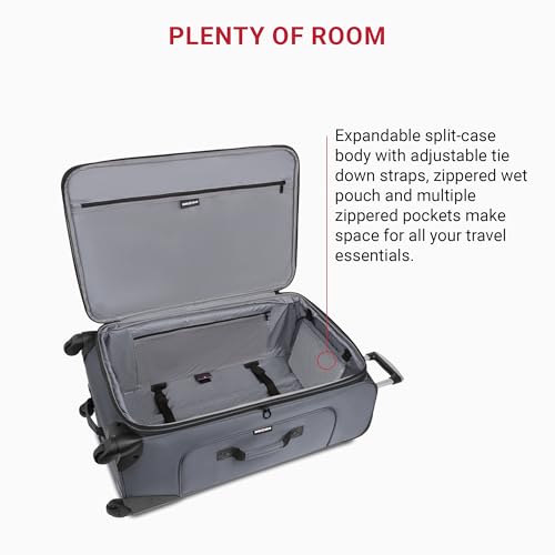 SwissGear Sion Softside Expandable Roller Luggage 3 Piece Set N784870