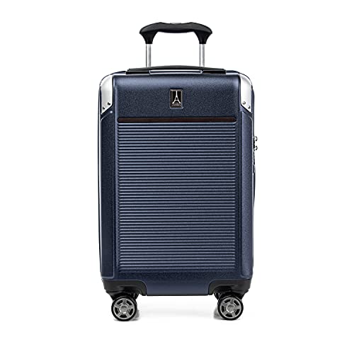 Travelpro Platinum Elite Hardside Expandable Carry-On Luggage, 8 Wheel Spinner, TSA Lock, 20-Inch X826544