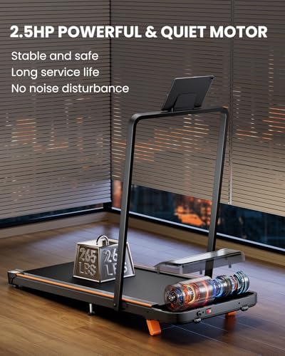 Walking Pad Under Desk Treadmill with Incline for Home Office I96279
