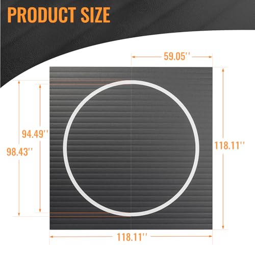 10' x 10' Flexi Roll Wrestling Mat 1.25" Thick BJJ Jiu Jitsu Mat Y4964