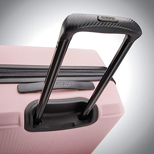 American Tourister Stratum XLT Expandable Hardside Luggage with Spinner Wheels, Jet Black, Carry-On 21-Inch E7418
