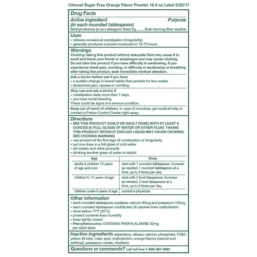 Citrucel Fiber Therapy Caplets, Methylcellulose, 180 Count V38963