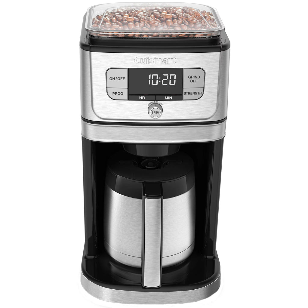 Cuisinart Grind & Brew 10 Cup Burr Coffeemaker, Silver S2905