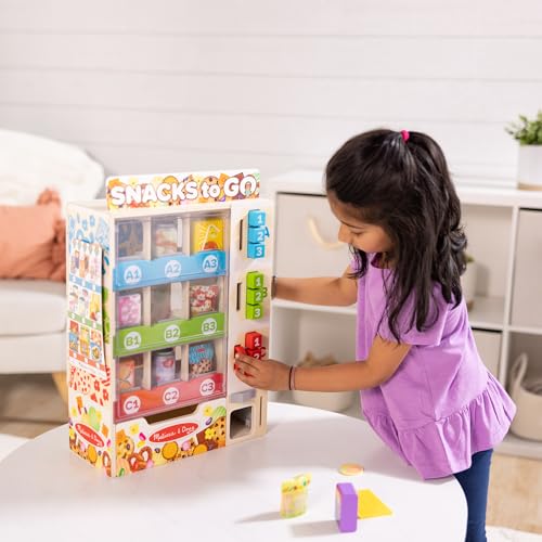 Melissa & Doug Sort, Stock, Select Wooden Vending Machine Play Set S4971