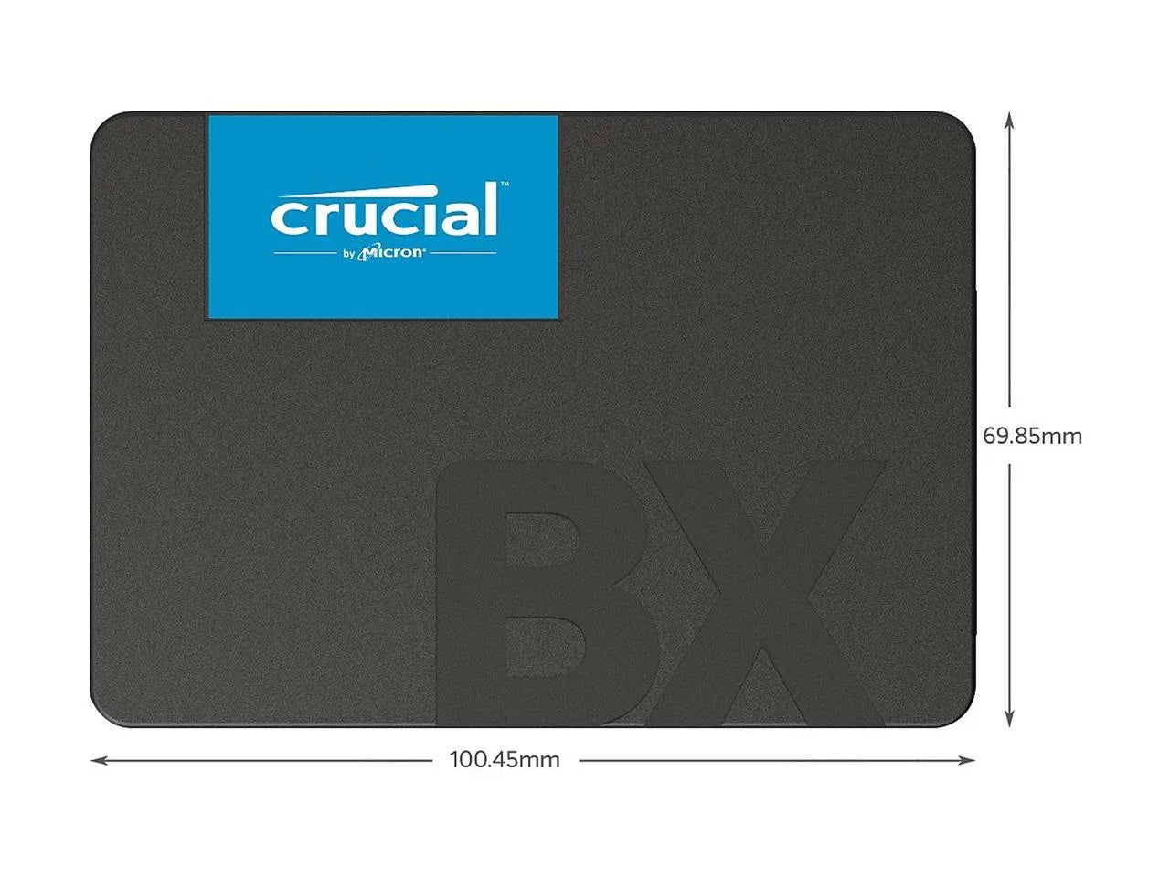 Crucial BX500 2TB Solid State Drive 2.5" Internal SATA P835