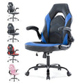 Gaming Chair with Footrest, Lumbar Support, Red/Black M9231