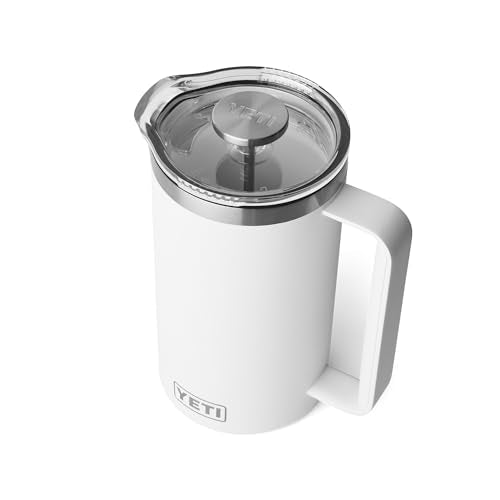 YETI Rambler French Press Coffee Maker with GroundsControl Filter C864