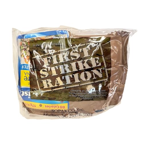 First Strike Ration Military MRE Case 9 Menus 24-Hour Meal Kit Q833657