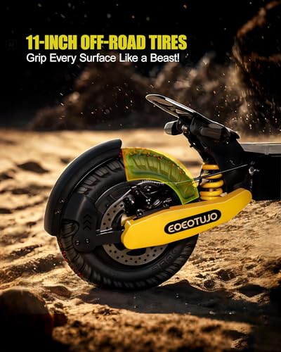 Electric Scooter for Adults, 1200W Motor, 31 MPH, 11" Off-Road Tires Z5824
