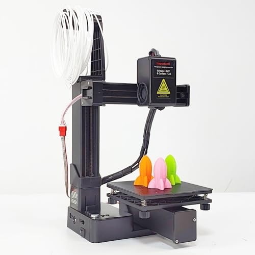3D Printer Mini, Compact FDM 3D Printer with Removable Build Plate L3427