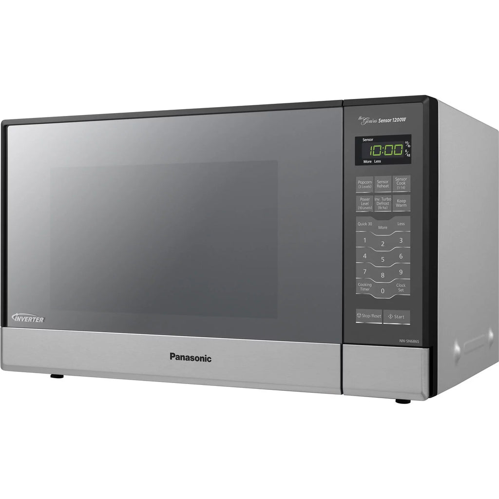 Panasonic 1.2 Cu. Ft. Countertop Microwave Oven with Inverter and Genius Sensor S4085