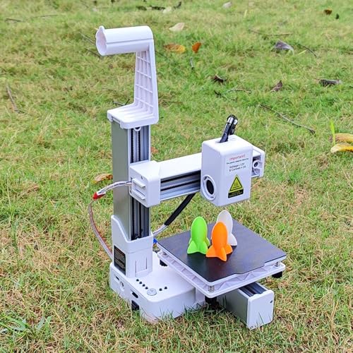 Mini 3D Printer for Beginners, High Speed & Precision, 100x100x100mm, Black E467509