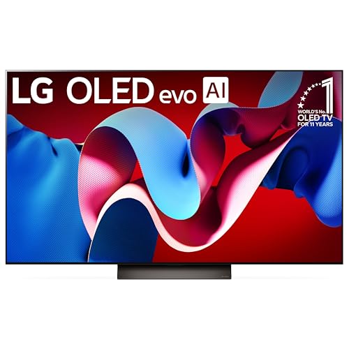 LG 65-Inch Class OLED evo C4 Series Smart TV 4K with Magic Remote E146