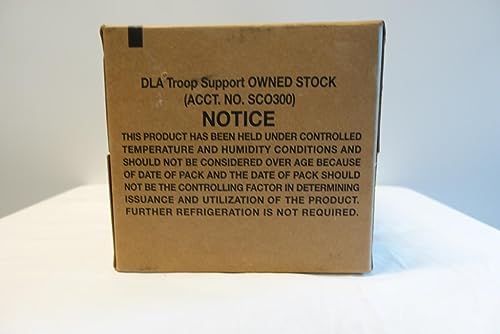 Food Dude 82nd Military MRE Surplus 2025 Inspection - 4 Pack Meals Ready to Eat with Heater Packs M48773