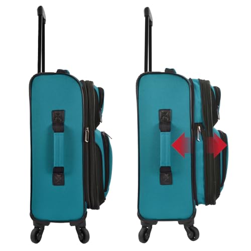 U.S. Traveler Rio Expandable Carry-on Luggage, Orange R95197