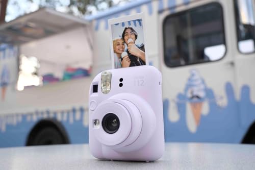 Fujifilm Instax Mini 12 Instant Camera Pastel Blue with 40 Sheets Film Bundle R3418
