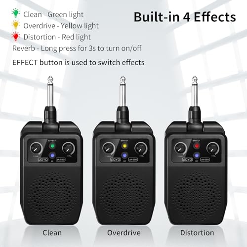 JOYO JA-05G Mini Guitar Amp 5W Portable Bluetooth Combo with Built-in Effects S2145