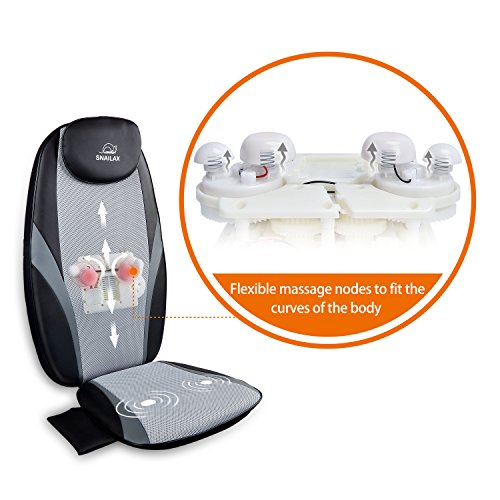 Snailax Shiatsu Massage Cushion with Heat for Home Office I743