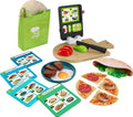 Fisher-Price Preschool Kitchen Playset Laugh & Learn 123 Follow The Recipe Meal Kit 30-Piece Pretend Cooking Toy Set for Ages 3+ Years