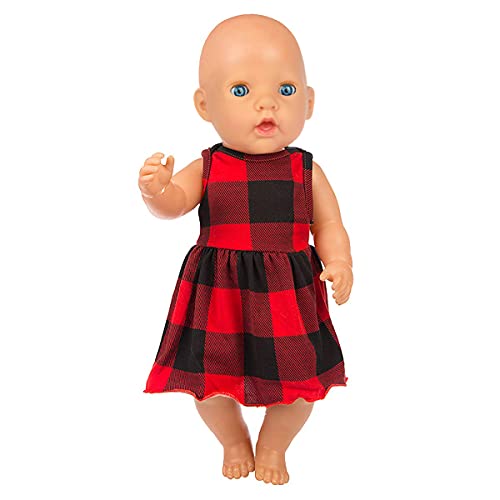 Ecore Fun 5 Sets Baby Doll Clothes and Headbands for 14-16 Inch Dolls R1250