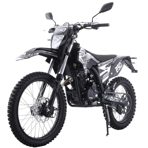 X-PRO Knight DLX 250 Dirt Bike 5-Speed Manual Blue F963