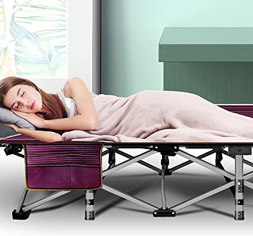 NAIZEA Folding Camping Cot for Adults, Adjustable Reclining Chair N72576