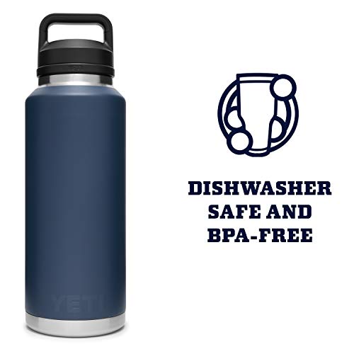 YETI Rambler 46 oz Bottle, Vacuum Insulated, Stainless Steel with Chug Cap P841780