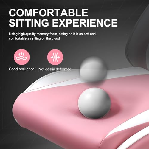 GTRACING Gaming Chair with Footrest, Blue R841
