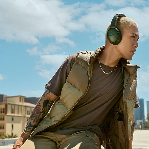 Bose QuietComfort Bluetooth Headphones, Wireless Noise Cancelling Over Ear with Mic G7550