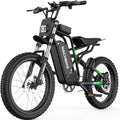 50MPH Electric Dirt Bike for Adults, 4000W, 60V25Ah, Full Suspension H888527