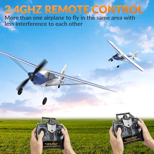 RC Plane Sport Cub 500 S2 RTF 4CH Remote Control Airplane with Gyro Stabilization X982775
