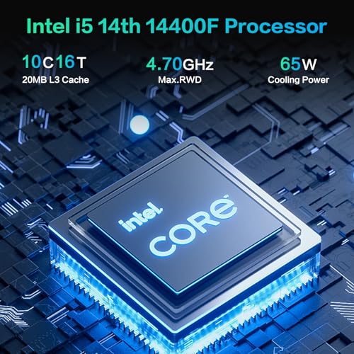 Gaming PC Desktop Intel Core i5 14400F RTX 4060 32GB RAM 1TB SSD A945