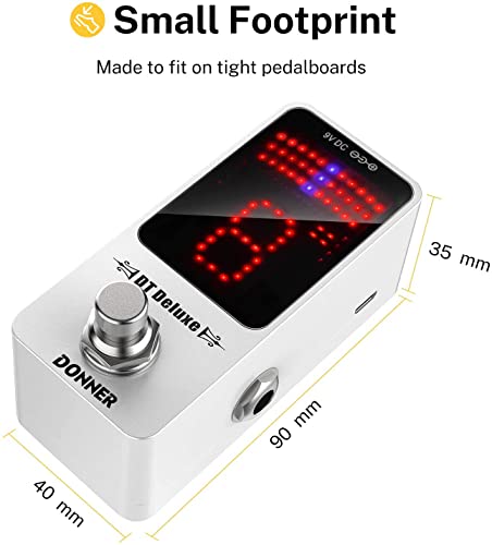 Donner Morpher Mini Distortion Guitar Pedal 3 Modes for Electric Guitar V47970