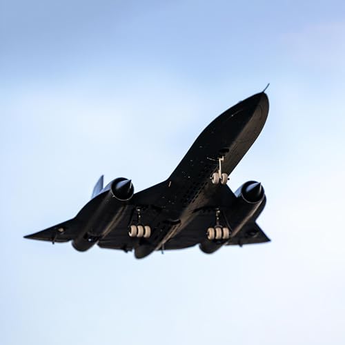 E-flite SR-71 Blackbird 40mm Twin EDF RC Airplane BNF Basic F153