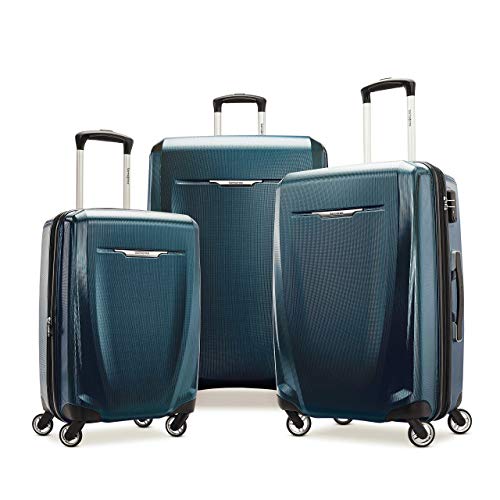 Samsonite Winfield 3 DLX Hardside Expandable Luggage, Silver, Carry-On 20-Inch F64293