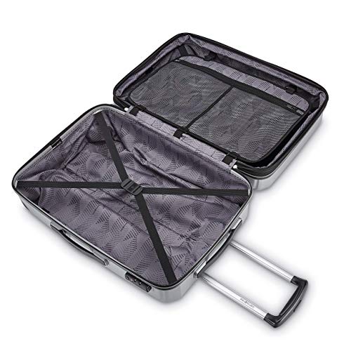 Samsonite Winfield 3 DLX Hardside Expandable Luggage, Silver, Carry-On 20-Inch F64293