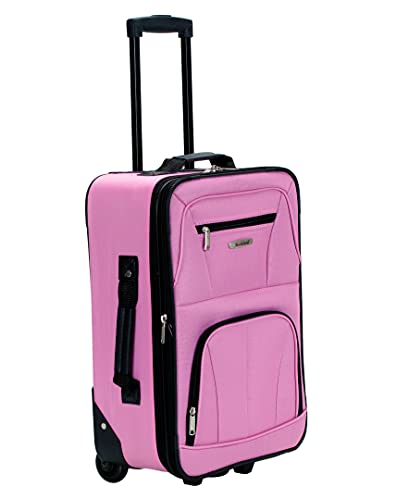 Rockland Journey Softside Upright Luggage Set, Expandable, 4-Piece K56322