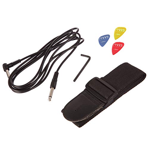 RockJam Electric Guitar Superkit with 10-watt Amp, Gig Bag & Online Lessons G895717