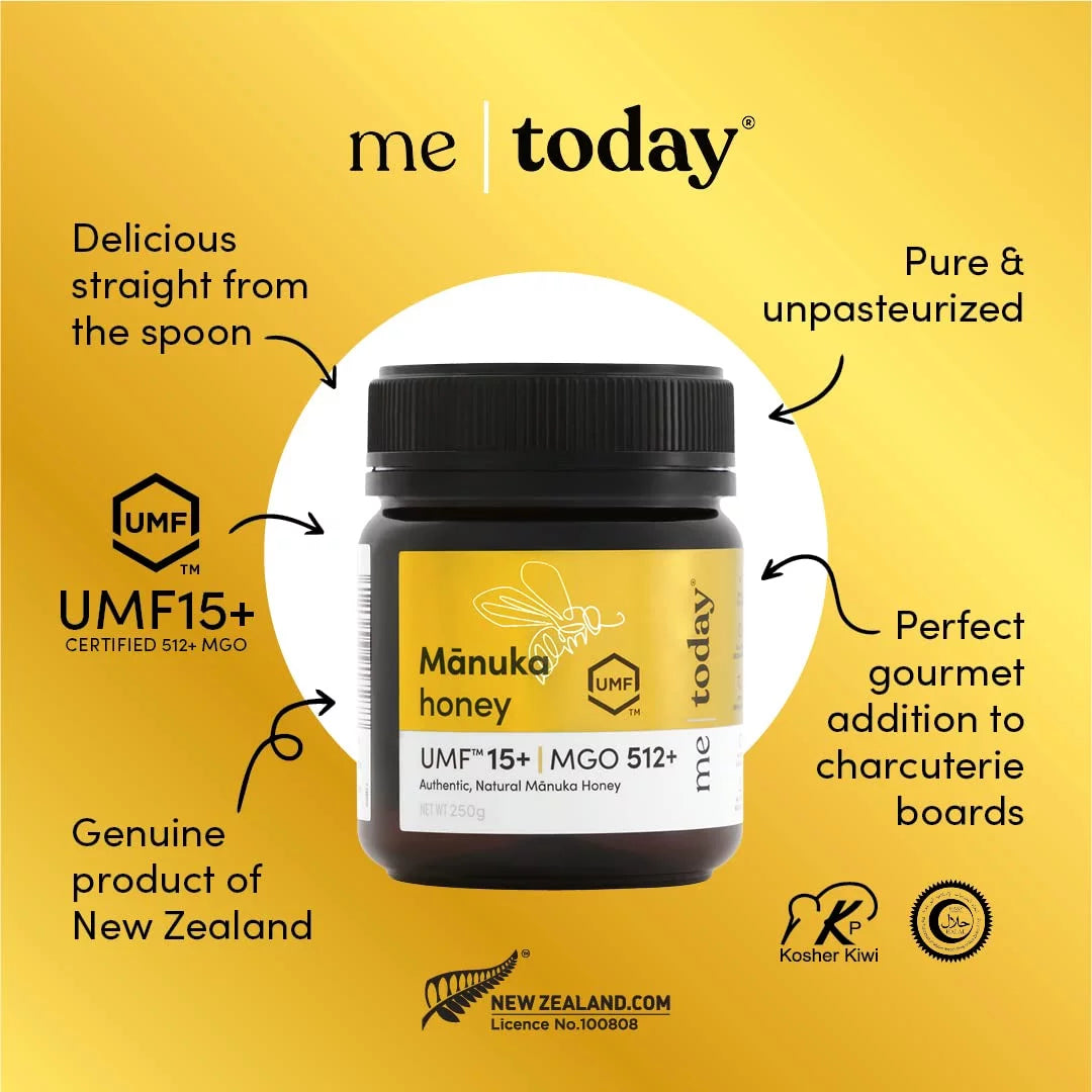 Me Today Manuka Honey UMF 15+ MGO 512+ Raw 8.8oz H722419