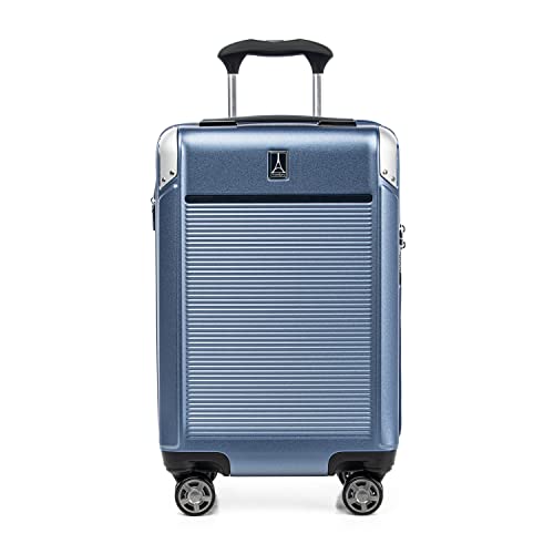 Travelpro Platinum Elite Hardside Expandable Carry-On Luggage, 8 Wheel Spinner, TSA Lock, 20-Inch X826544