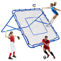 Volleyball Rebounder Net, Soccer Baseball Rebound Pitchback Net, Adjustable Target Practice Nets, Easy Setup Softball Bounce Back Trainer Equipment, Improve Sport Training Skills for Backyard