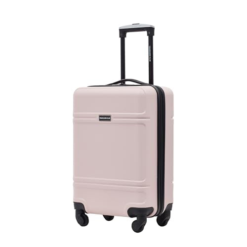 Travelers Club Skyline Spinner Luggage, Gray, 22-Inch Carry-On L8594