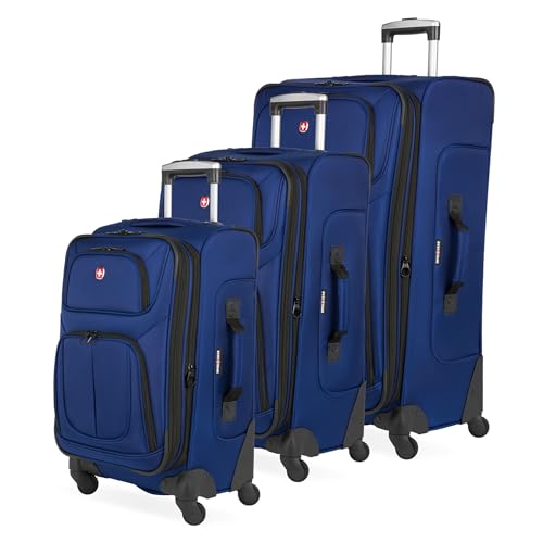 SwissGear Sion Softside Expandable Roller Luggage 3 Piece Set N784870