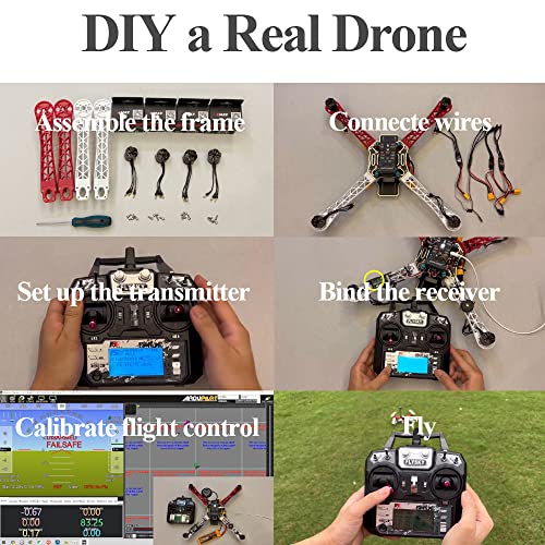 HAWK'S WORK F450 Drone Kit DIY Quadcopter Set with Pixhawk GPS and Brushless Motor X224