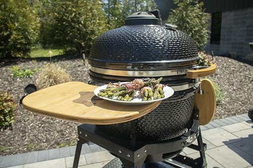 GRILLA Kong Ceramic Kamado Grill with Adjustable Vent, 600 sq in Cooking Area A38029