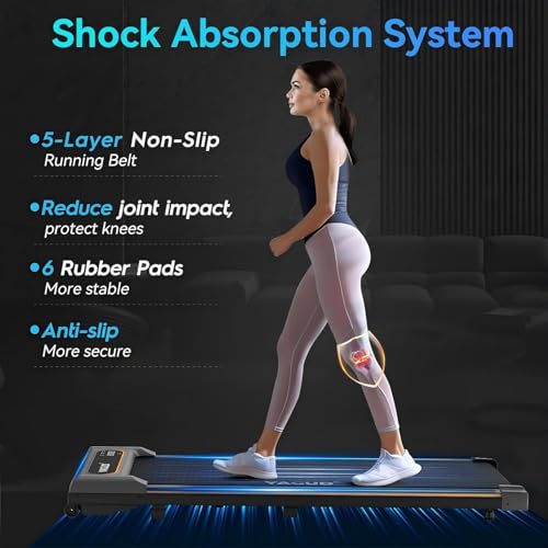 Walking Pad Treadmill for Home Office with Remote Control and LED Display Z243747