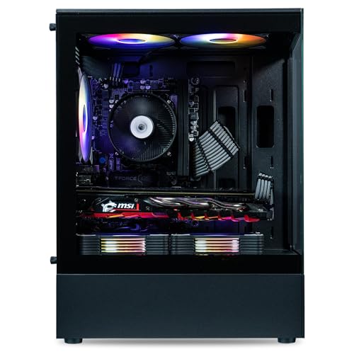 ViprTech Stryker 4.0 Liquid-Cooled Gaming PC, AMD Ryzen 7, RTX 4060, 32GB RAM, 1TB SSD, White N414