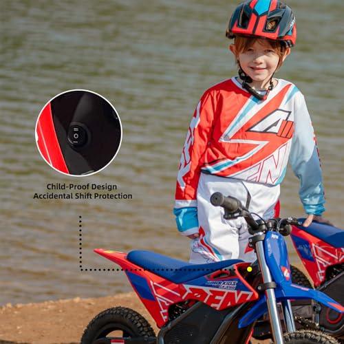 E500 36V Kids Electric Dirt Bike 700W Motor Off-Road Motorcycle for Ages 4-8 J84202