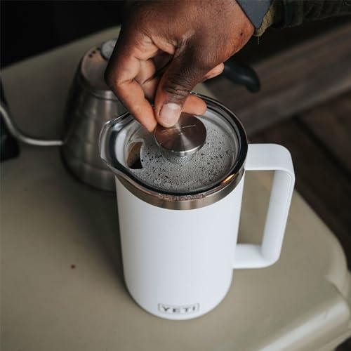 YETI Rambler French Press Coffee Maker with GroundsControl Filter C864